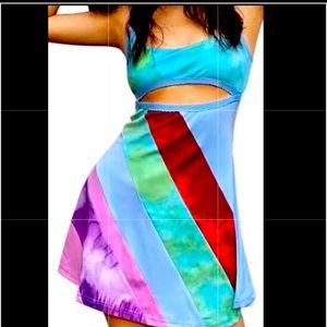 Colorful Mini Dress
